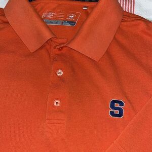 Syracuse Orange Orangemen NCAA Cutter Buck tennis Sportswear golf polo shirt L